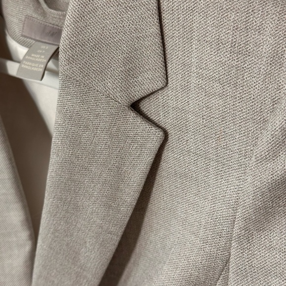 H&M taupe blazer fitted size small - Picture 3 of 5